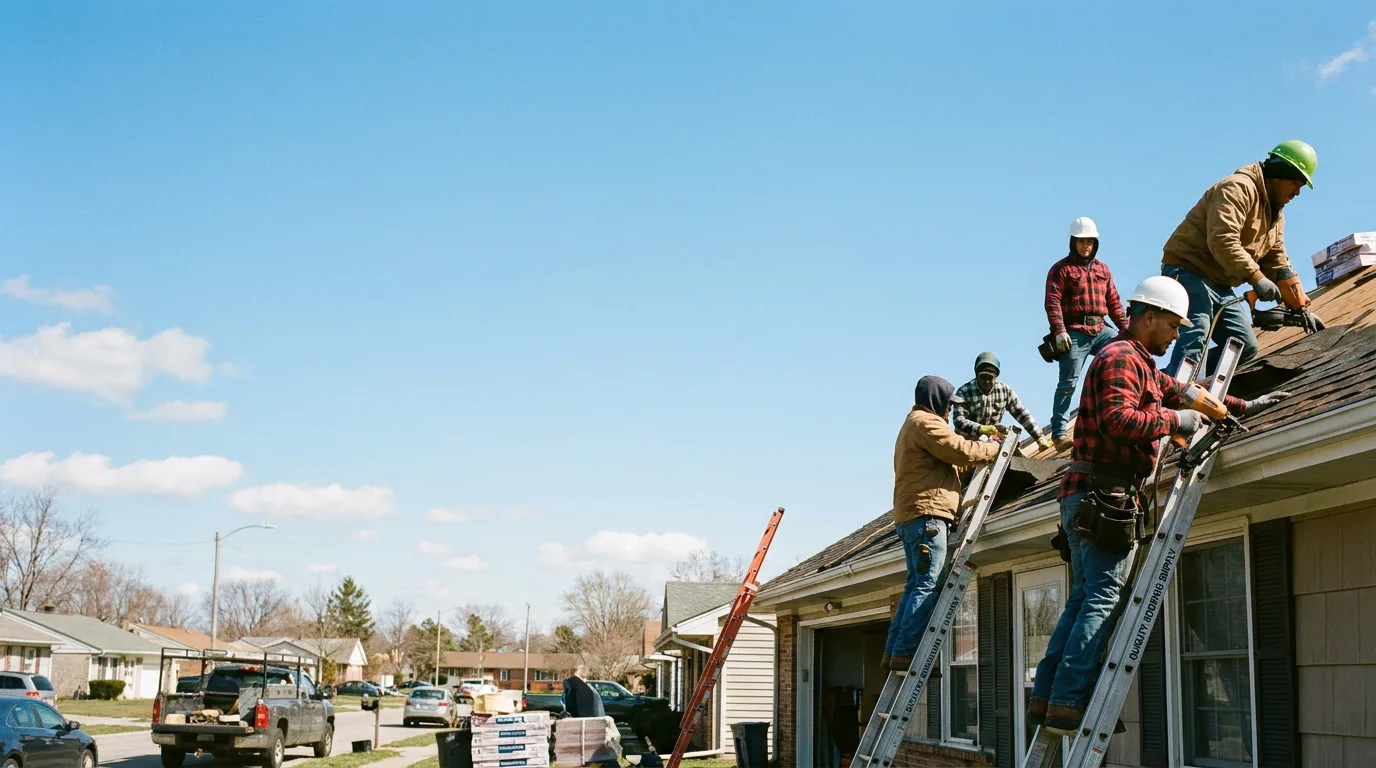 Roofing in Westmoreland, KS near me